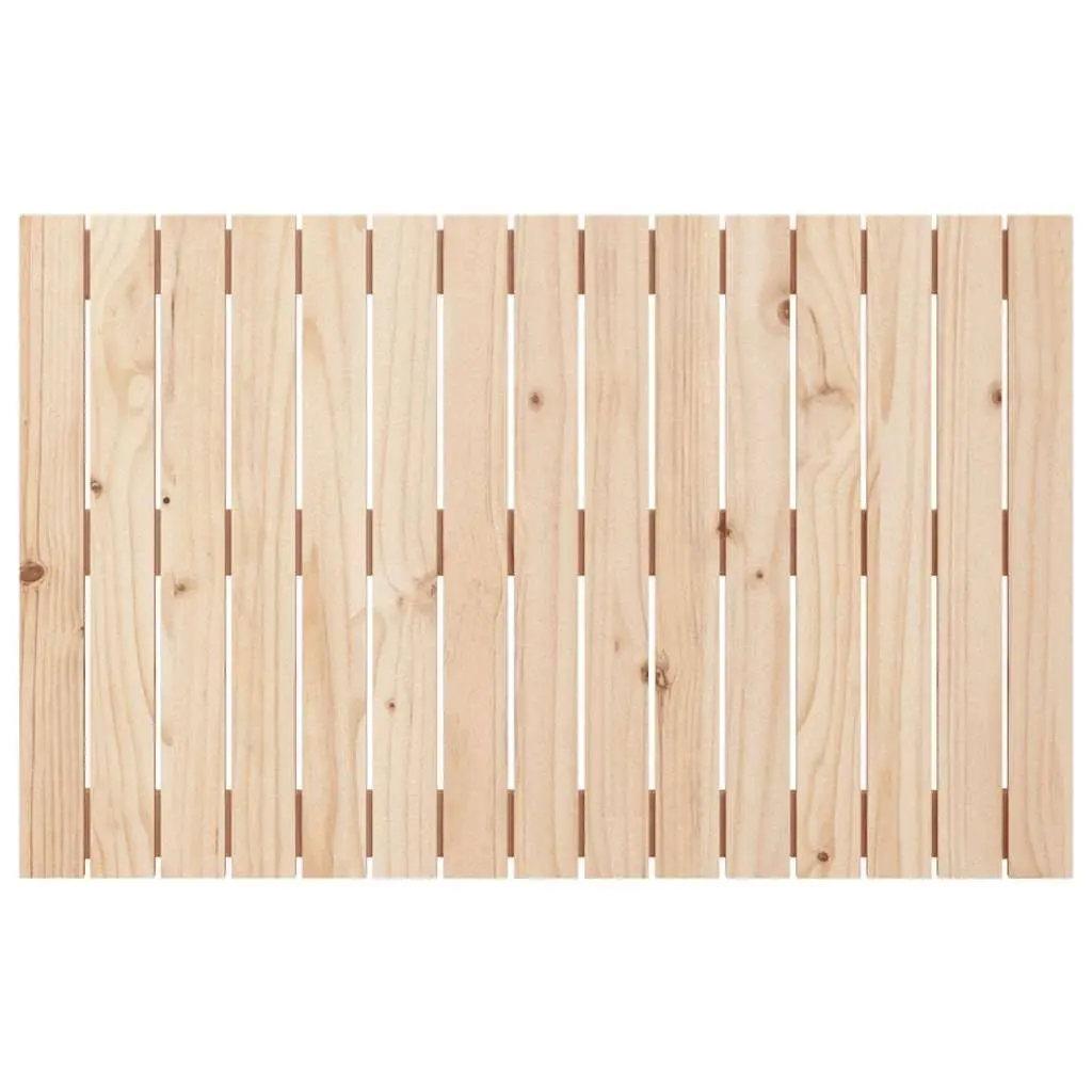 Pine Wood Wall Headboard 95.5 cm for Relaxation