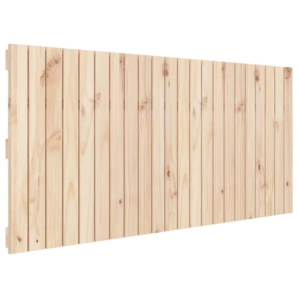 Solid Pine Wood Wall Headboard