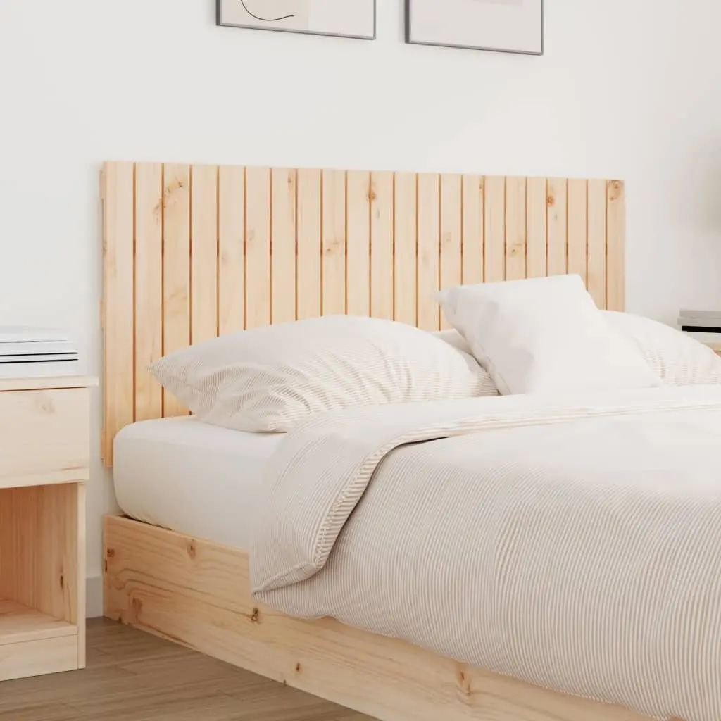 Solid Pine Wood Wall Headboard