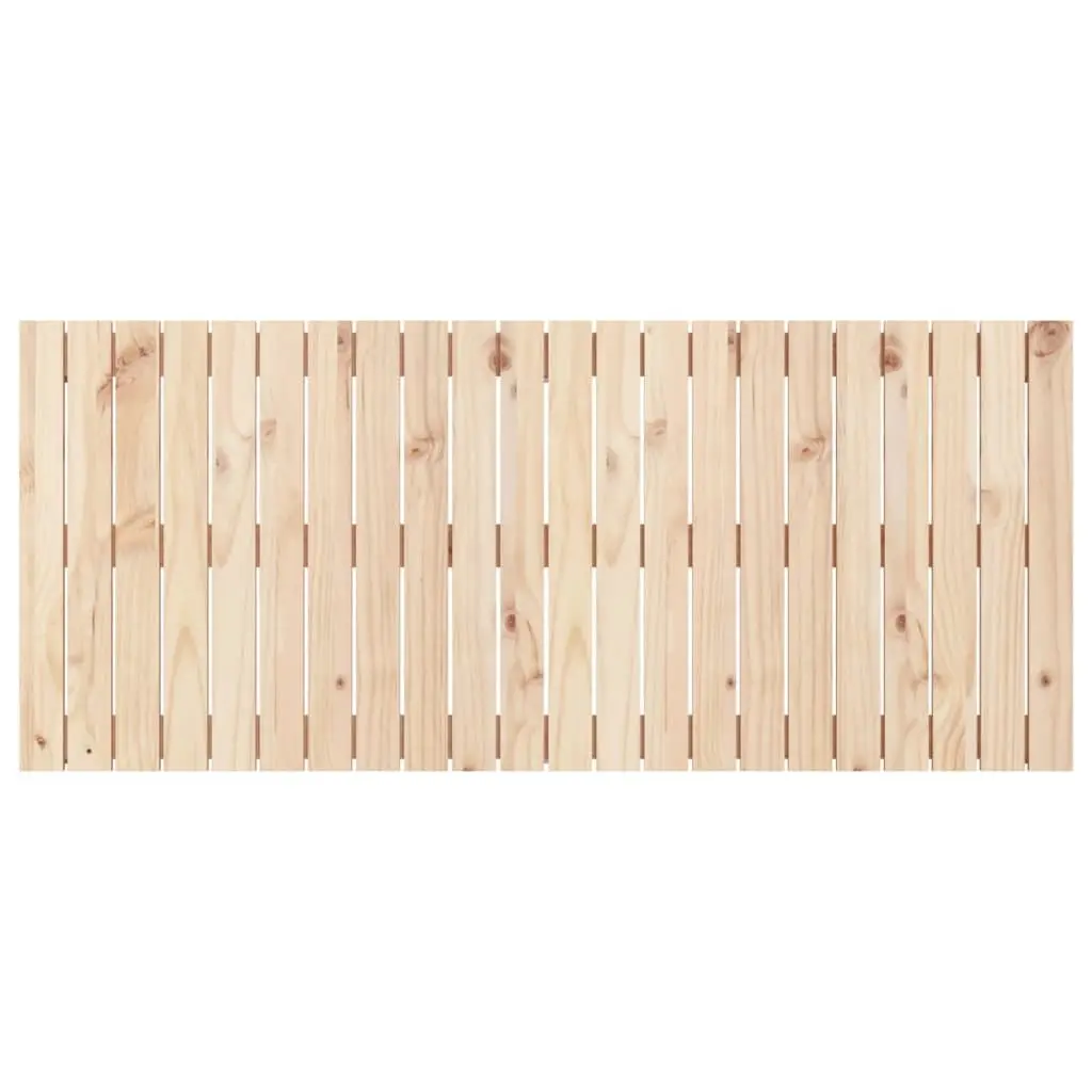 Solid Pine Wood Wall Headboard