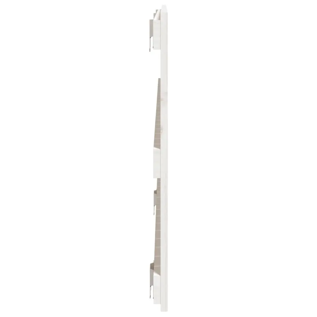 Wall Headboard White 140cm Solid Wood Pine Bedroom Bed Head Board Mount