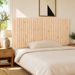 Warm and Reliable Wall Headboard 185cm Solid Pine