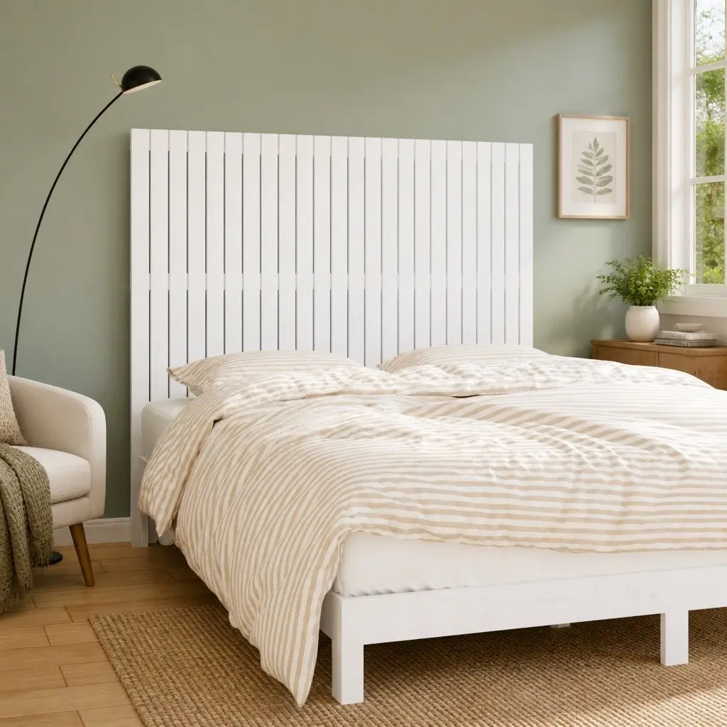 Wall-Mounted Headboard 159.5cm White