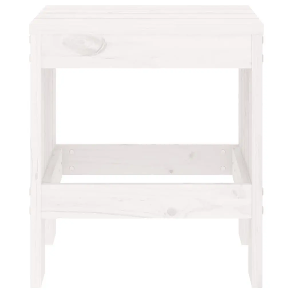 White Pine Stools for Outdoor Use