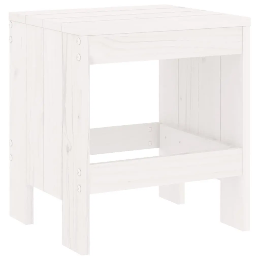 White Pine Stools for Outdoor Use