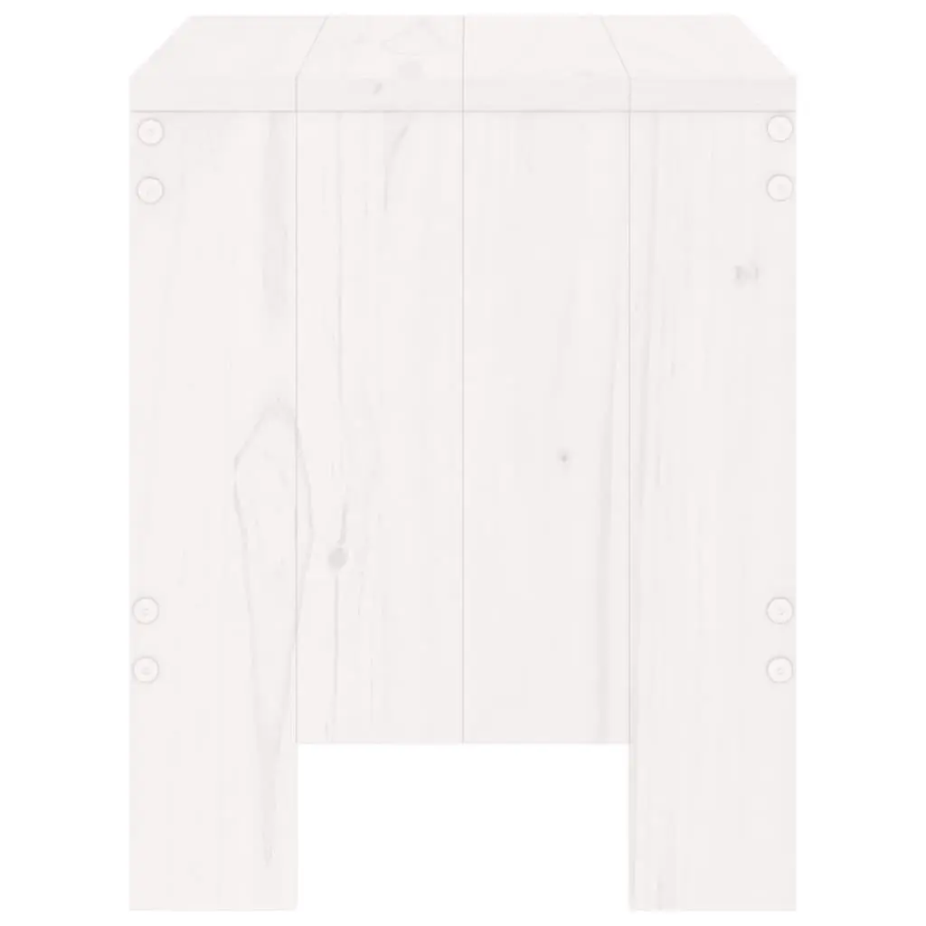 White Pine Stools for Outdoor Use
