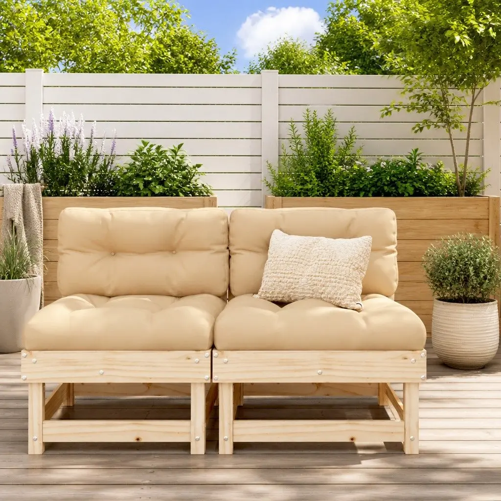 Outdoor Sectional Middle Sofa Unit