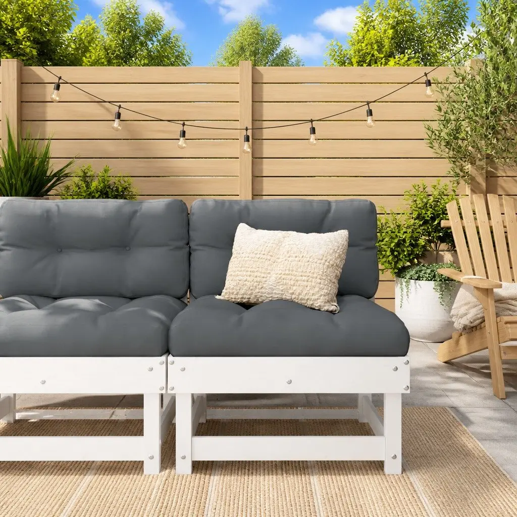 Middle Sofa Section in White