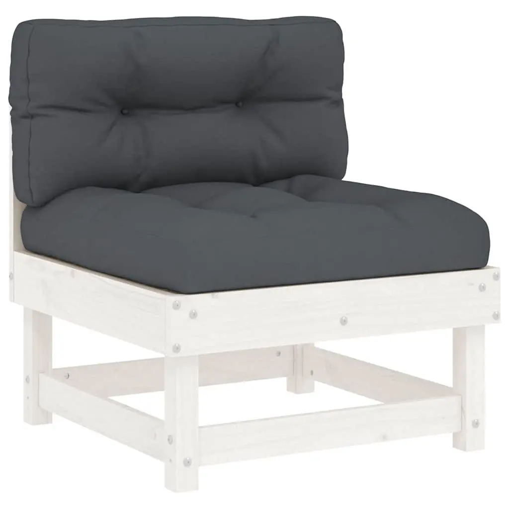 Middle Sofa Section in White