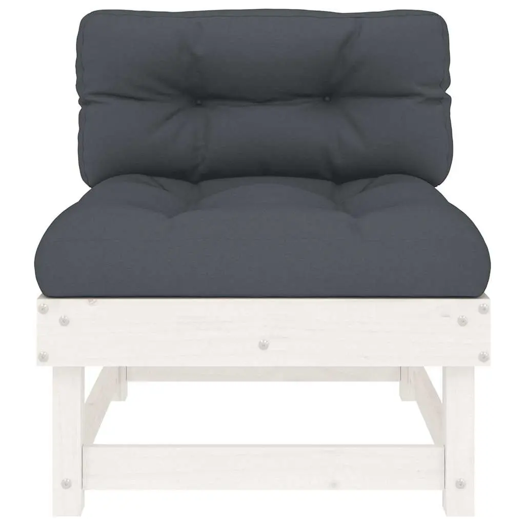 Middle Sofa Section in White