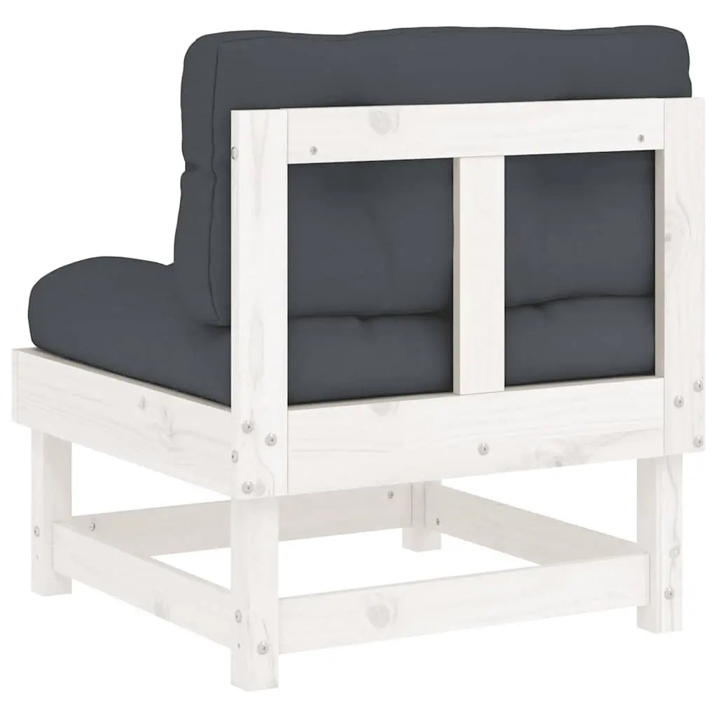 Middle Sofa Section in White