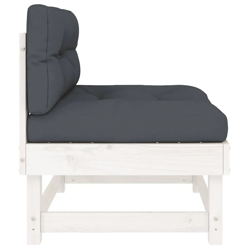 Middle Sofa Section in White