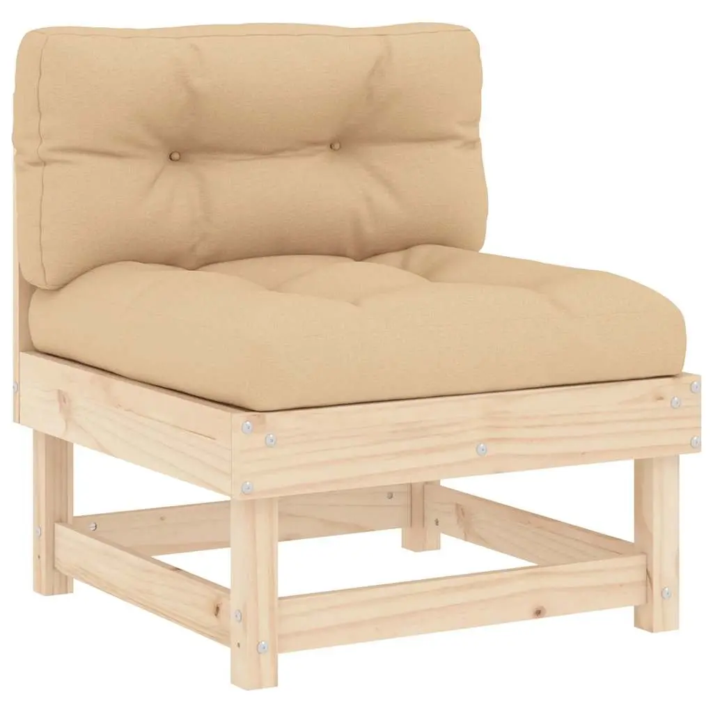 Outdoor Middle Sofas 2 pcs Set