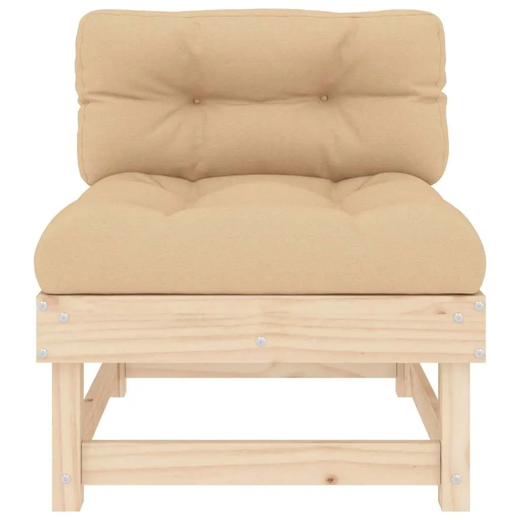 Outdoor Middle Sofas 2 pcs Set