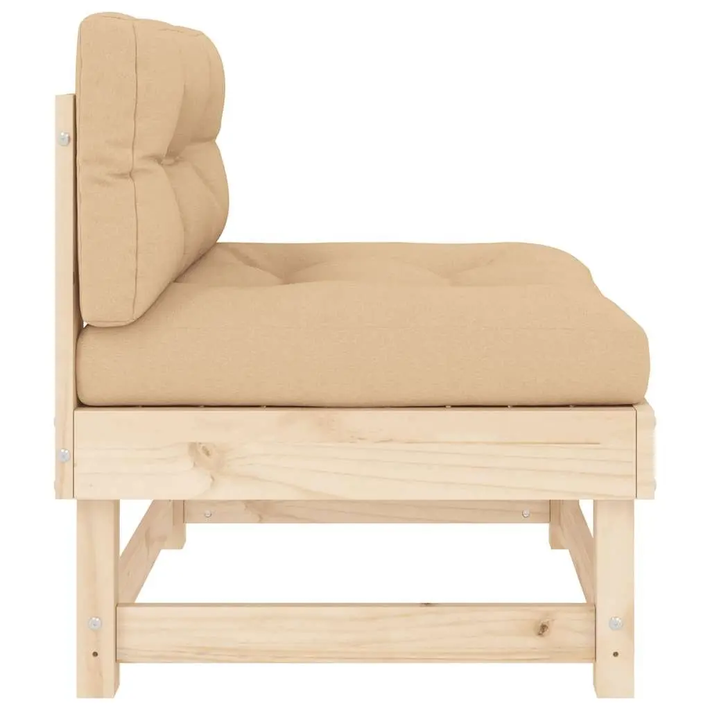 Outdoor Middle Sofas 2 pcs Set