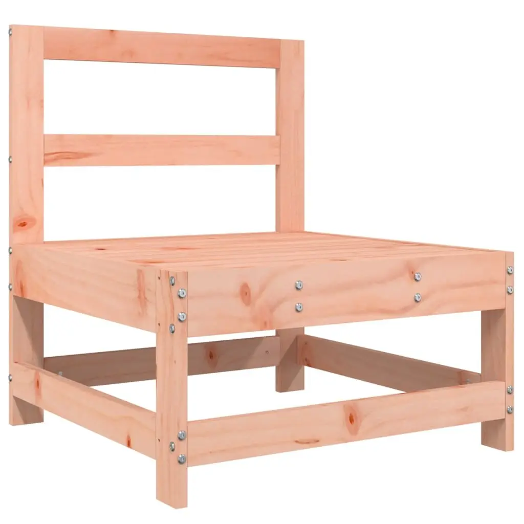 3-Piece Solid Wood Lounge Set for Outdoor Spaces