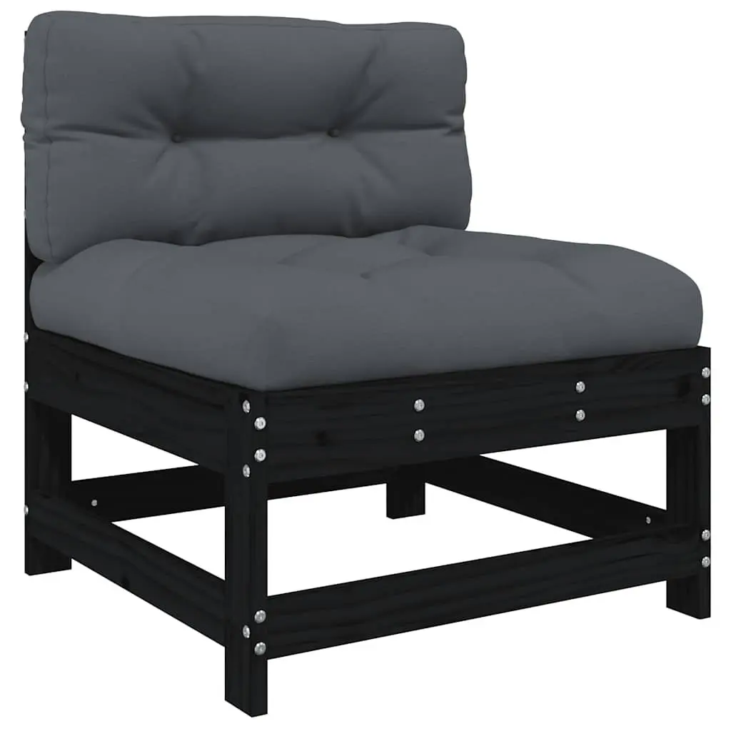 Black Pine Outdoor Sofa Sectional for Comfort