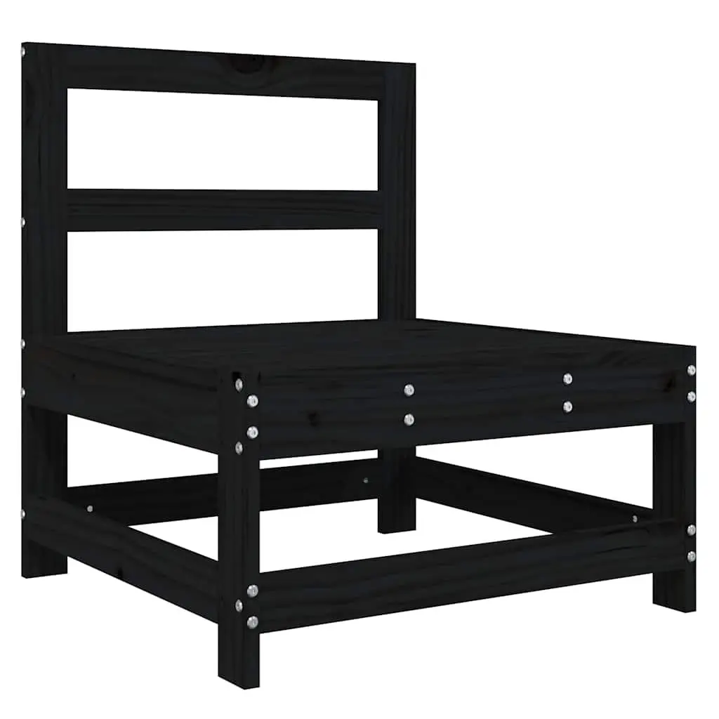 Black Pine Outdoor Sofa Sectional for Comfort