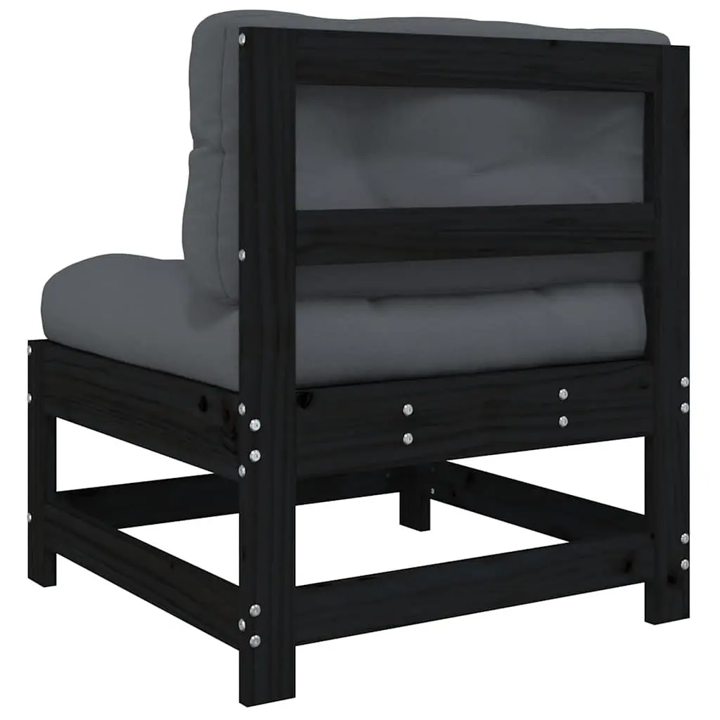 Black Pine Outdoor Sofa Sectional for Comfort