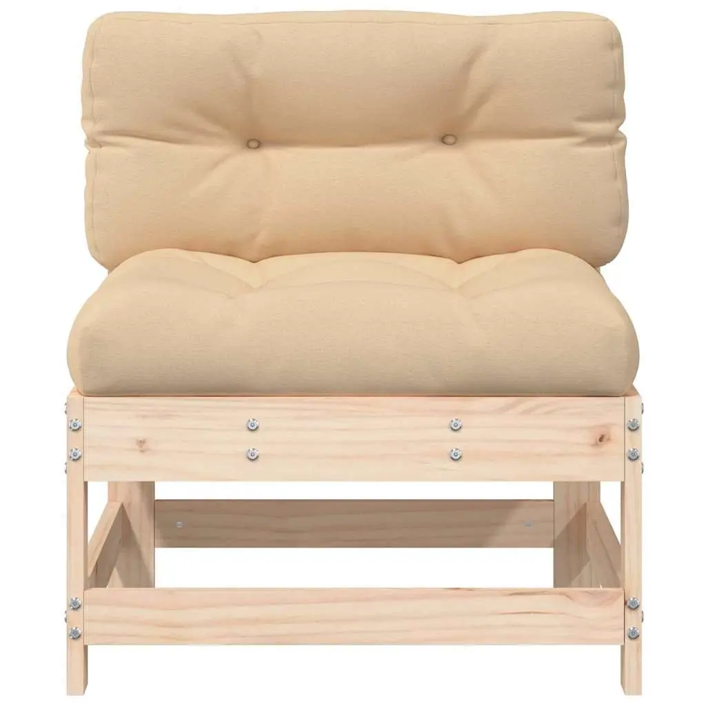 Wooden Middle Sectional Sofa Set