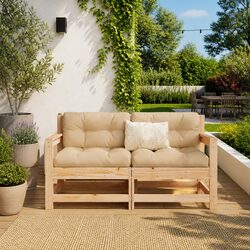 Comfortable Wooden Garden Chairs with Cushions for You