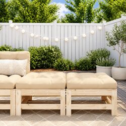 Reliable Wooden Footstools with Cushions - Great Value