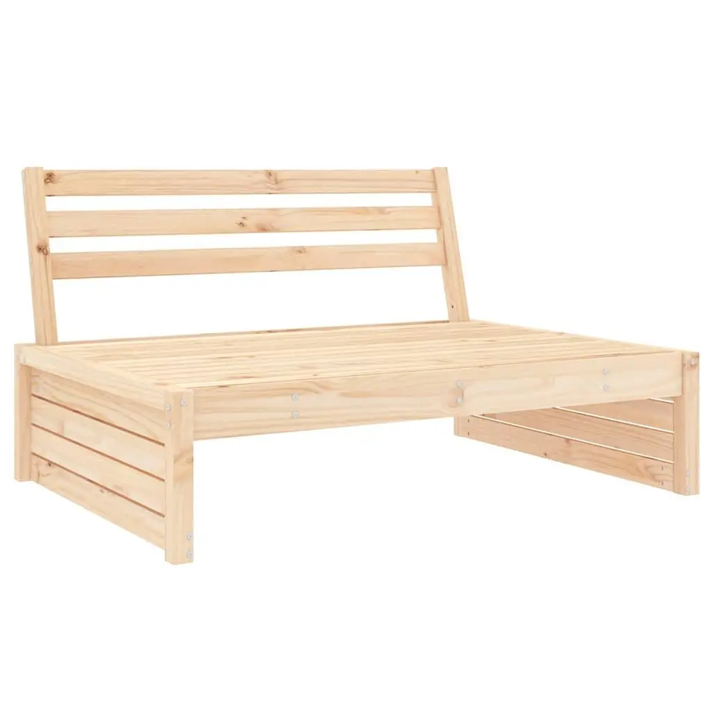 Outdoor Middle Sofa with Supportive Backrest