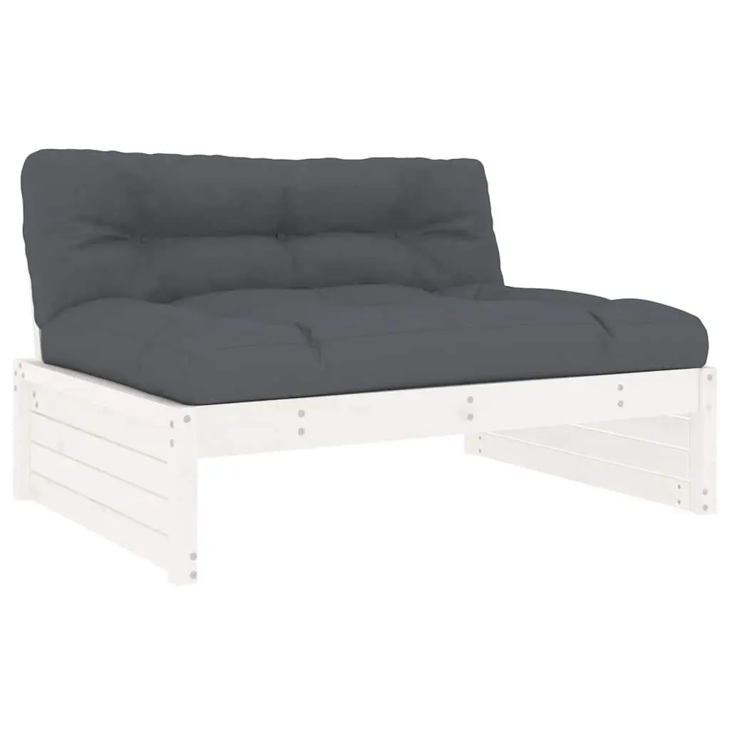 Middle Sofa Section in Solid Pine for Outdoors