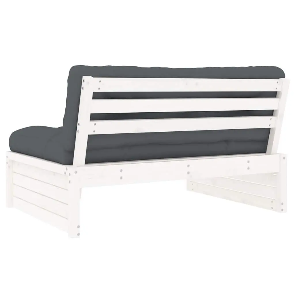 Middle Sofa Section in Solid Pine for Outdoors