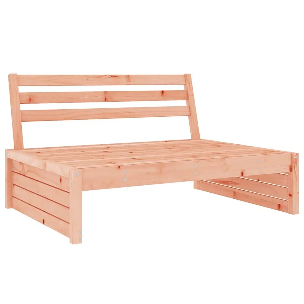 Middle Sofa Outdoor Seating 120x80 cm Solid Wood Brown