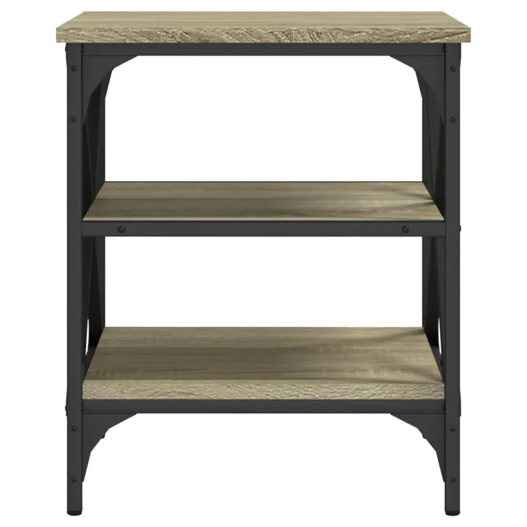 End Tables Set of 2 in Sonoma Oak Finish