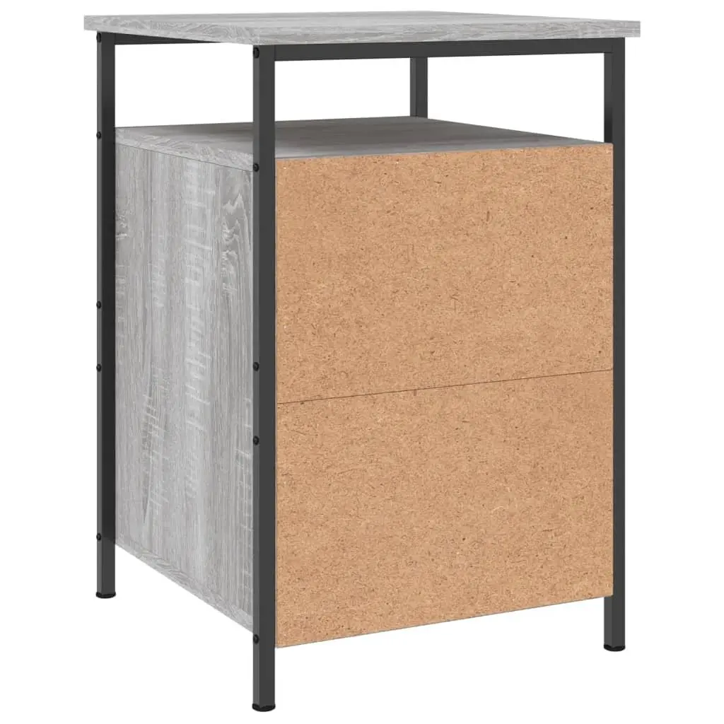 Grey Sonoma Bedside Cabinets