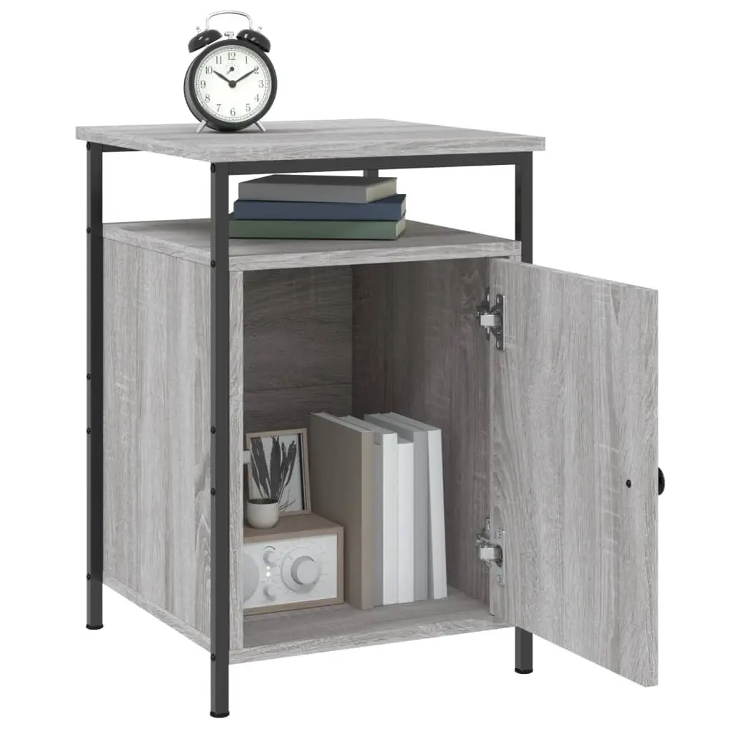 Grey Sonoma Bedside Cabinets
