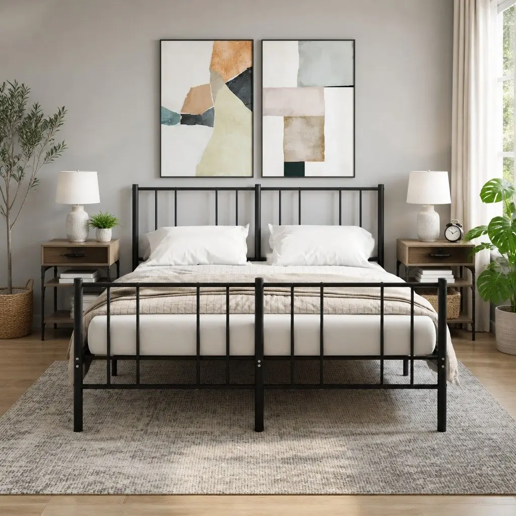 Bedside Tables 2 pcs Grey Sonoma Engineered Wood Nightstand 35x34.5x70 cm