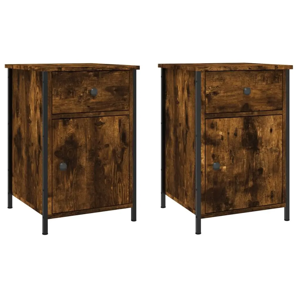 Bedside Cabinets in Brown