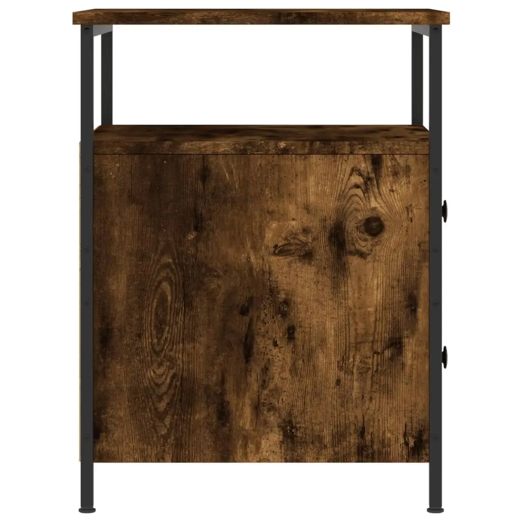 Bedside Cabinets 2 pcs Storage Nightstands 44 x 45 x 60 cm Brown Engineered Wood