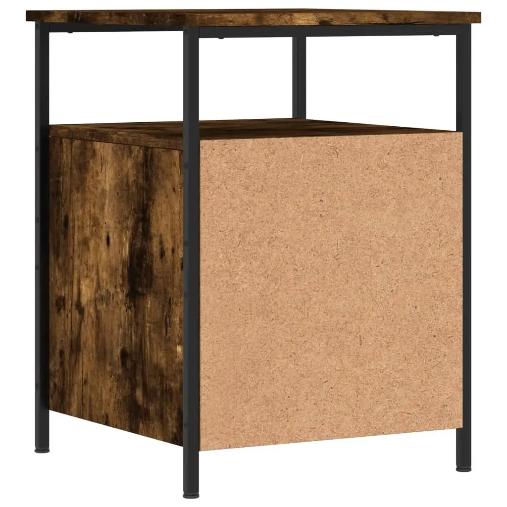Bedside Cabinets 2 pcs Storage Nightstands 44 x 45 x 60 cm Brown Engineered Wood