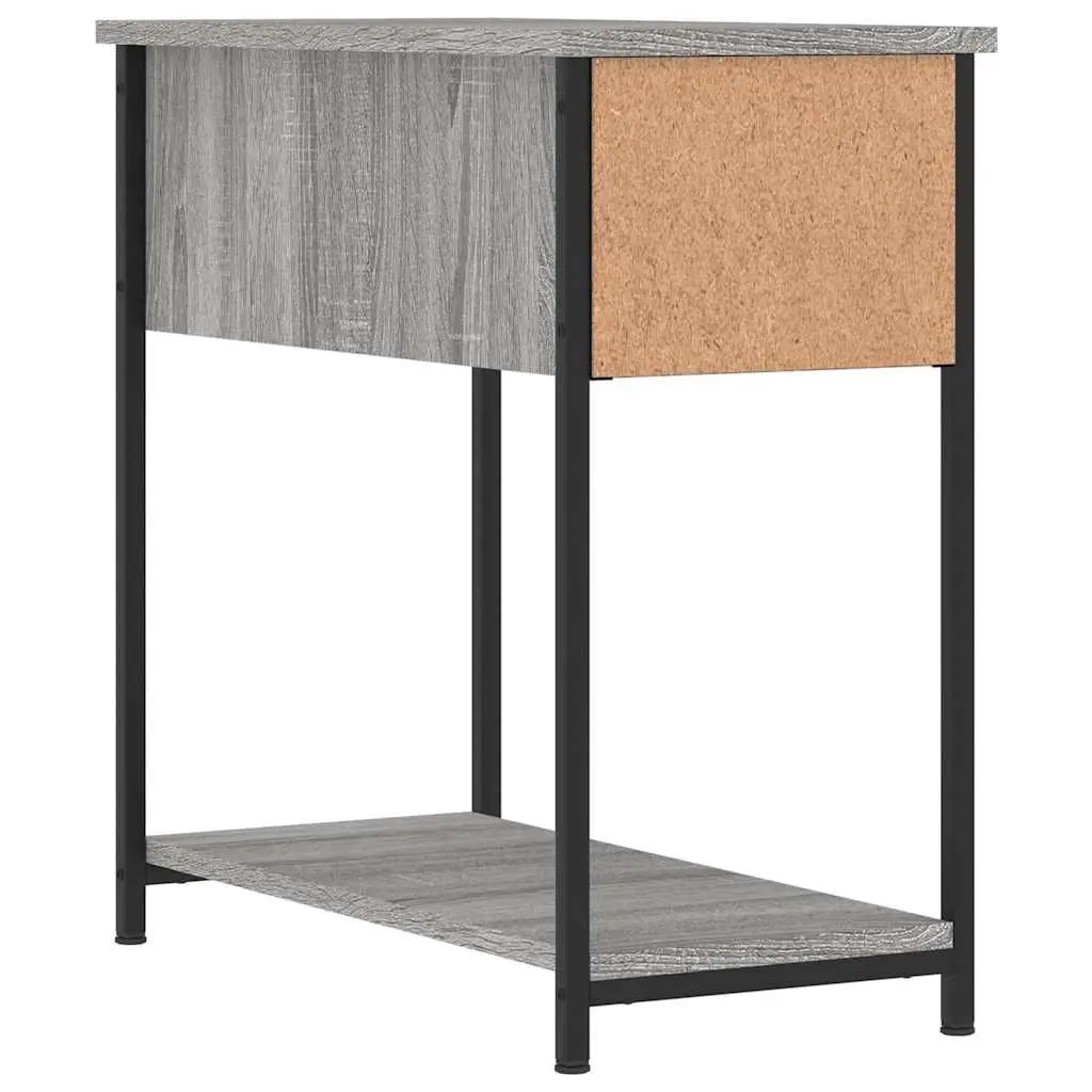 Bedside Cabinets Storage Furniture 30 x 60 x 60 cm Grey Sonoma Engineered Wood 2 pcs