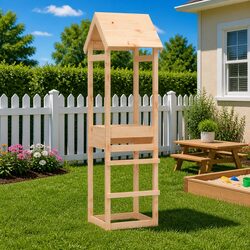 Wooden Play Tower: Sturdy, Safe, and Ready to Use