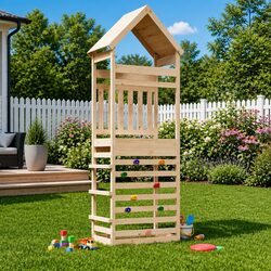 Reliable Outdoor Play Tower for Safe Kids' Playtime