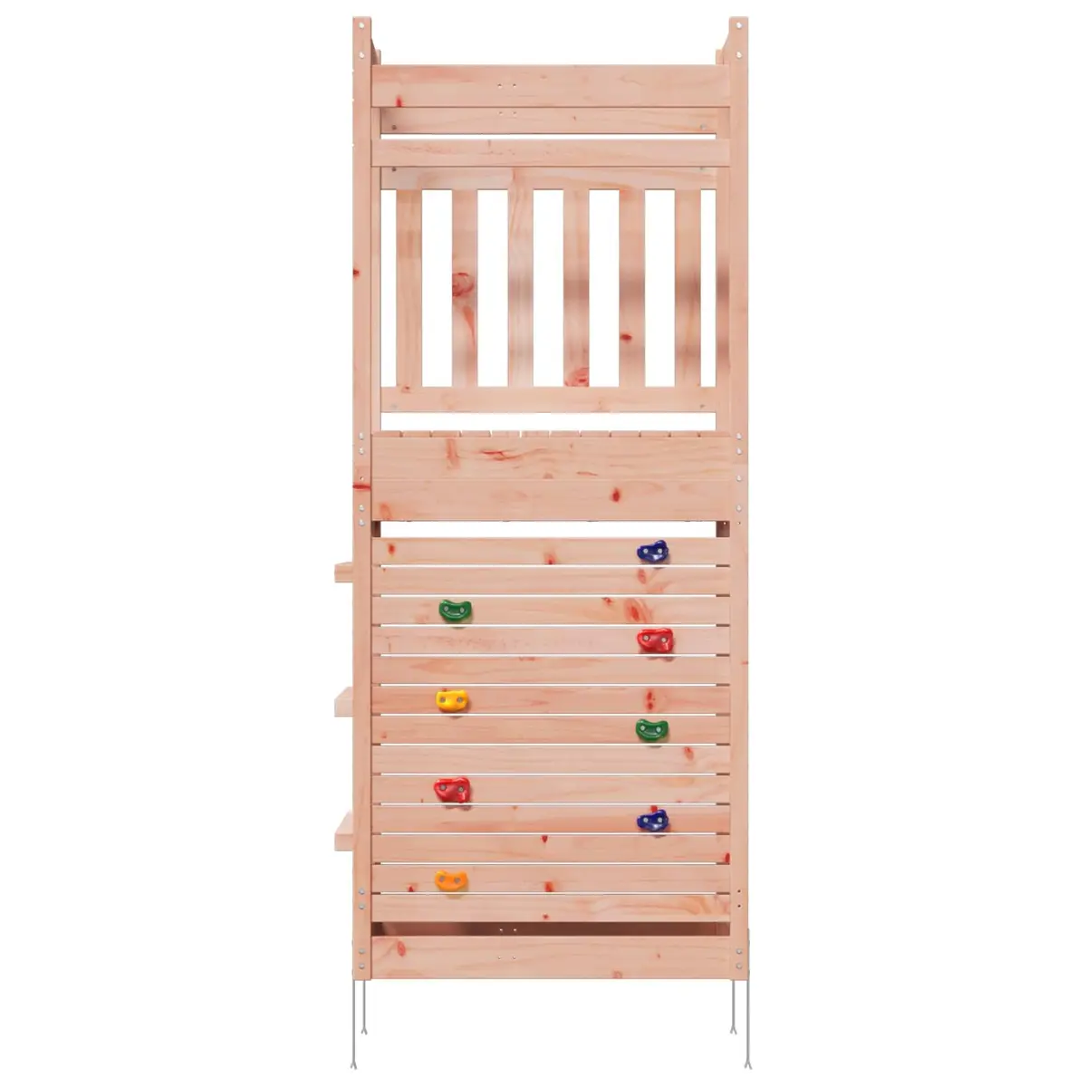 Wooden Outdoor Play Tower Kids Backyard Playground Cubby House Climbing Playset
