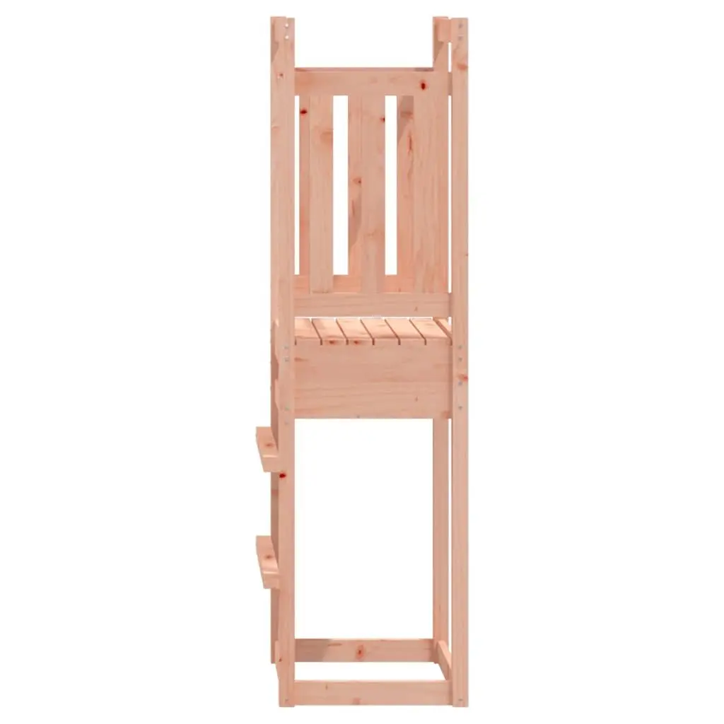 Wooden Play Tower Outdoor Playground 53x46.5x169cm Brown