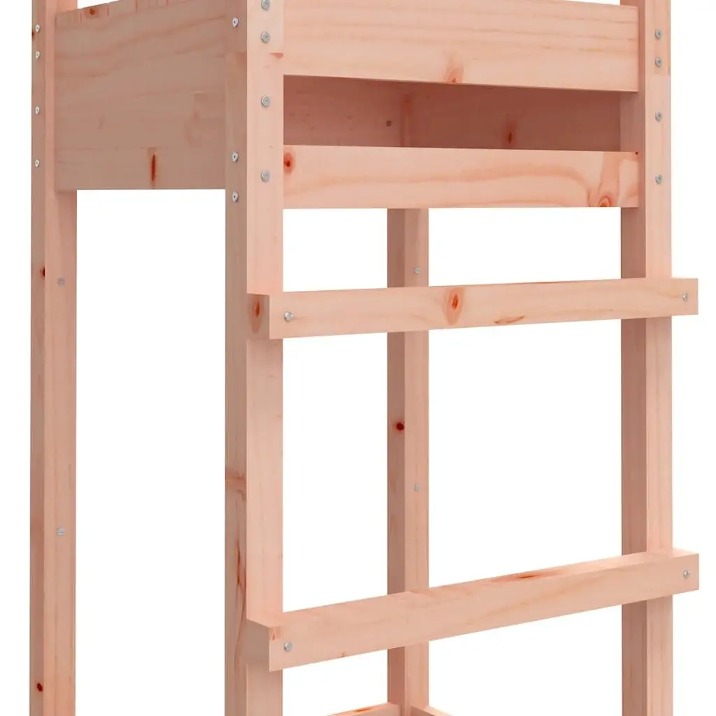 Wooden Play Tower Outdoor Playground 53x46.5x169cm Brown