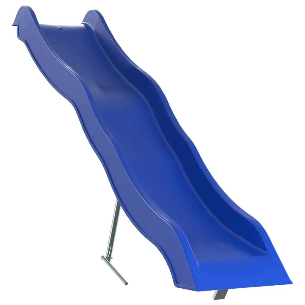Play Slide Outdoor Garden 210x40 cm Blue Polypropylene