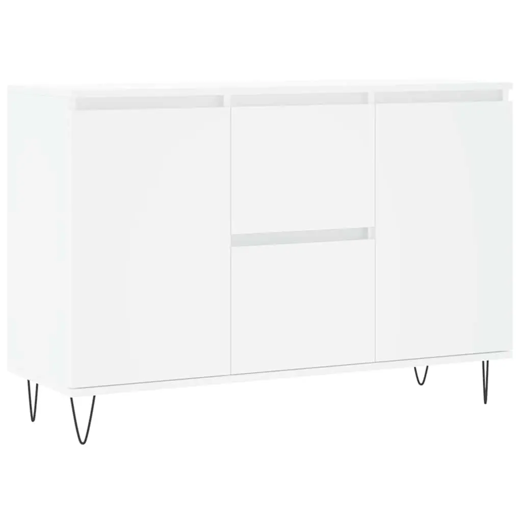 White Sideboard for Simple Storage Solutions