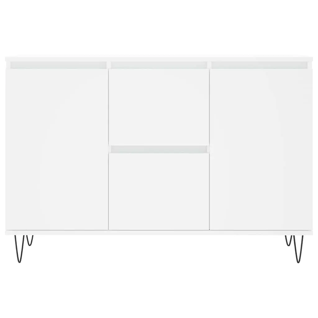 White Sideboard for Simple Storage Solutions
