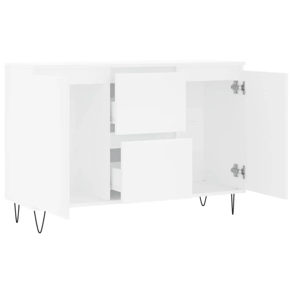 White Sideboard for Simple Storage Solutions