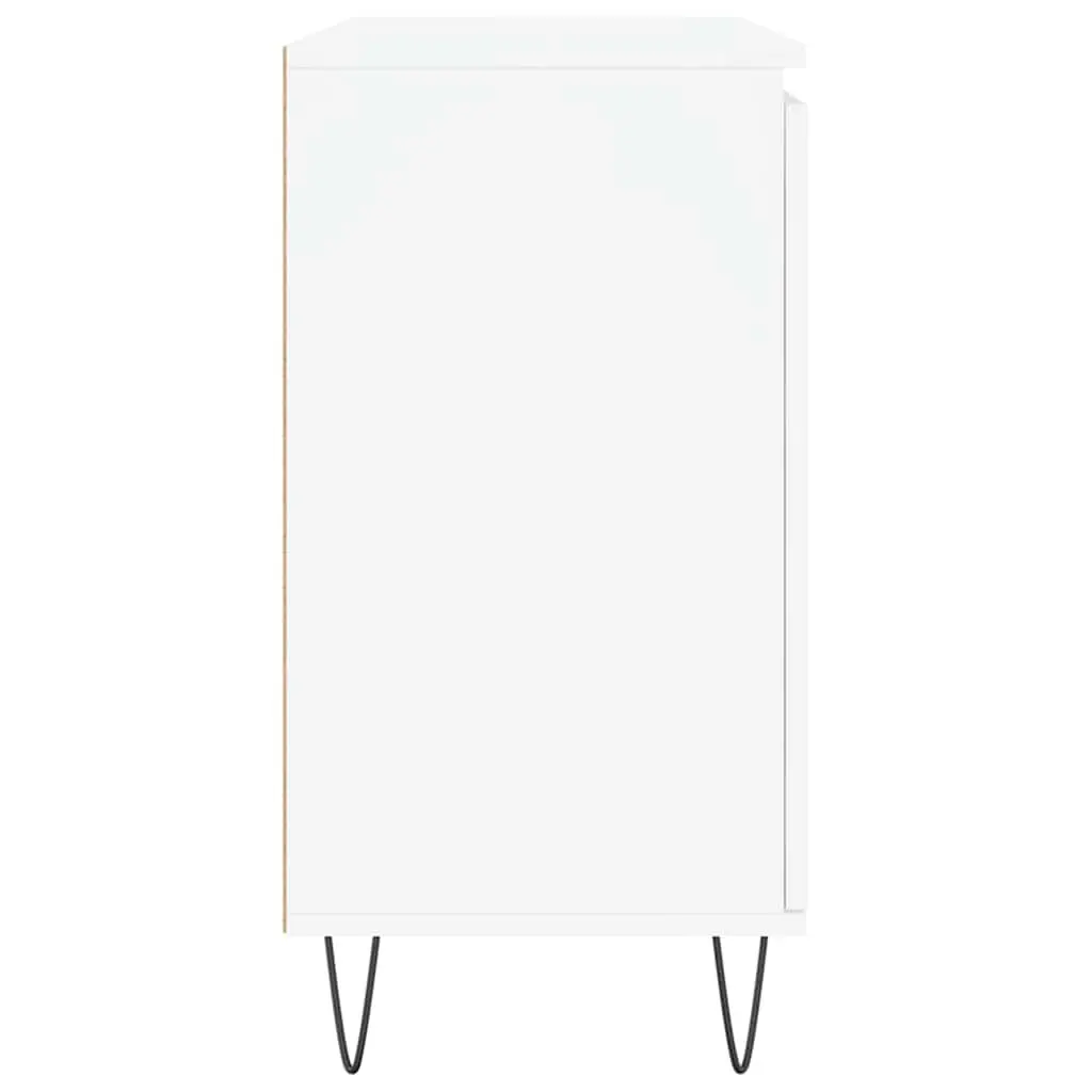 White Sideboard for Simple Storage Solutions