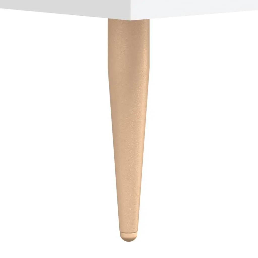 White Nightstand with Ample Storage