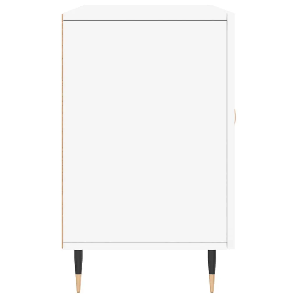Sideboard Storage Cabinet Engineered Wood Buffet 100 x 36 x 60 cm White